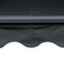 Toldo retráctil manual con LED gris antracita 300x250 cm en Toldos | Comprar online en Foru.es