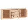 Aparador de madera maciza de pino 210x35x80 cm de vidaXL, Aparadores - Ref: Foro24-3114069, Precio: 320,14 €, Descuento: %