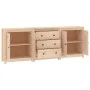 Aparador de madera maciza de pino 210x35x80 cm de vidaXL, Aparadores - Ref: Foro24-3114069, Precio: 326,43 €, Descuento: %