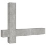 Set de muebles de TV 5 pzas madera contrachapada gris hormigón de vidaXL, Muebles TV - Ref: Foro24-3114249, Precio: 201,19 €,...