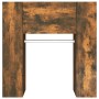 Mueble de recibidor 2 uds madera contrachapada roble ahumado de vidaXL, Taquillas y armarios de almacenamiento - Ref: Foro24-...