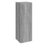 Set de muebles para TV 4 pzas madera contrachapada gris Sonoma de vidaXL, Muebles TV - Ref: Foro24-3114628, Precio: 131,82 €,...