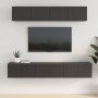Set de muebles para TV 5 piezas madera contrachapada negro de vidaXL, Muebles TV - Ref: Foro24-3114423, Precio: 195,25 €, Des...
