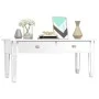 Specular coffee table technological wood glass 106x45x45 cm by vidaXL, Coffee table - Ref: Foro24-348528, Price: 129,01 €, Di...