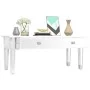 Specular coffee table technological wood glass 106x45x45 cm by vidaXL, Coffee table - Ref: Foro24-348528, Price: 129,01 €, Di...
