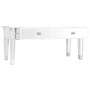 Mesa de centro especular madera tecnológica vidrio 106x45x45 cm de vidaXL, Mesas de centro - Ref: Foro24-348528, Precio: 130,...