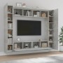 Set de muebles de TV 8 pzas madera contrachapada gris hormigón de vidaXL, Muebles TV - Ref: Foro24-3114233, Precio: 426,31 €,...