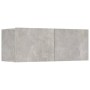 Set de muebles de TV 8 pzas madera contrachapada gris hormigón de vidaXL, Muebles TV - Ref: Foro24-3114233, Precio: 426,31 €,...