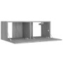 Set de muebles para TV 8 pzas madera contrachapada gris Sonoma de vidaXL, Muebles TV - Ref: Foro24-3114220, Precio: 227,99 €,...