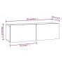 Set de muebles para TV 8 pzas madera contrachapada roble Sonoma de vidaXL, Muebles TV - Ref: Foro24-3114296, Precio: 411,06 €...