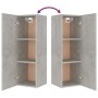 Set de muebles de TV 8 pzas madera contrachapada gris hormigón de vidaXL, Muebles TV - Ref: Foro24-3114297, Precio: 428,95 €,...