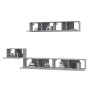 Set de muebles para TV 5 pzas madera contrachapada gris Sonoma de vidaXL, Muebles TV - Ref: Foro24-3114436, Precio: 183,91 €,...
