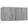 Set de muebles para TV 5 pzas madera contrachapada gris Sonoma de vidaXL, Muebles TV - Ref: Foro24-3114436, Precio: 183,91 €,...