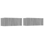 Set de muebles para TV 5 pzas madera contrachapada gris Sonoma de vidaXL, Muebles TV - Ref: Foro24-3114436, Precio: 183,91 €,...