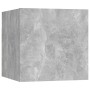 Set de muebles de TV 8 pzas madera contrachapada gris hormigón de vidaXL, Muebles TV - Ref: Foro24-3114409, Precio: 244,15 €,...