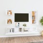 Set de muebles para TV 5 piezas madera contrachapada blanco de vidaXL, Muebles TV - Ref: Foro24-3114438, Precio: 199,98 €, De...