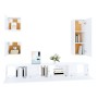 Set de muebles para TV 5 piezas madera contrachapada blanco de vidaXL, Muebles TV - Ref: Foro24-3114438, Precio: 199,98 €, De...