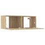 Set de muebles para TV 5 pzas madera contrachapada roble Sonoma de vidaXL, Muebles TV - Ref: Foro24-3114440, Precio: 164,52 €...