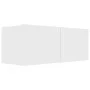 Set de muebles para TV 8 piezas madera contrachapada blanco de vidaXL, Muebles TV - Ref: Foro24-3114486, Precio: 342,84 €, De...