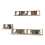 Set de muebles para TV 5 pzas madera contrachapada roble Sonoma de vidaXL, Muebles TV - Ref: Foro24-3114432, Precio: 195,35 €...