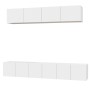 Set de muebles para TV 5 piezas madera contrachapada blanco de vidaXL, Muebles TV - Ref: Foro24-3114422, Precio: 184,72 €, De...