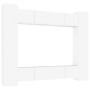 Set de muebles para TV 8 piezas madera contrachapada blanco de vidaXL, Muebles TV - Ref: Foro24-3114230, Precio: 472,87 €, De...