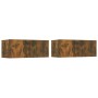 Set de muebles de TV 4 pzas madera contrachapada roble ahumado de vidaXL, Muebles TV - Ref: Foro24-3114339, Precio: 125,46 €,...