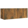 Set de muebles de TV 8 pzas madera contrachapada roble ahumado de vidaXL, Muebles TV - Ref: Foro24-3114219, Precio: 194,39 €,...