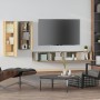 Set de muebles para TV 4 pzas madera contrachapada roble Sonoma de vidaXL, Muebles TV - Ref: Foro24-3114632, Precio: 193,65 €...