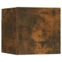 Juego de mueble TV 7 piezas madera contrachapada roble ahumado de vidaXL, Muebles TV - Ref: Foro24-3114507, Precio: 169,38 €,...