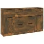 Set de aparador 3 piezas madera contrachapada roble ahumado de vidaXL, Aparadores - Ref: Foro24-3115825, Precio: 152,39 €, De...