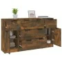 Set de aparador 3 piezas madera contrachapada roble ahumado de vidaXL, Aparadores - Ref: Foro24-3115825, Precio: 152,39 €, De...