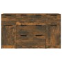 Set de aparador 3 piezas madera contrachapada roble ahumado de vidaXL, Aparadores - Ref: Foro24-3115825, Precio: 157,52 €, De...