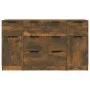 Set de aparador 3 piezas madera contrachapada roble ahumado de vidaXL, Aparadores - Ref: Foro24-3115825, Precio: 152,39 €, De...