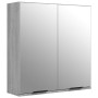 Set de muebles de baño 5 pzas madera contrachapada gris sonoma de vidaXL, Muebles de baño - Ref: Foro24-3115858, Precio: 293,...