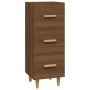 Aparador madera de ingeniería marrón roble 34,5x34x90 cm de vidaXL, Aparadores - Ref: Foro24-817410, Precio: 56,07 €, Descuen...