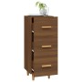 Aparador madera de ingeniería marrón roble 34,5x34x90 cm de vidaXL, Aparadores - Ref: Foro24-817410, Precio: 56,07 €, Descuen...