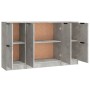Aparadores 3 piezas madera contrachapada gris cemento de vidaXL, Aparadores - Ref: Foro24-3115847, Precio: 126,78 €, Descuent...