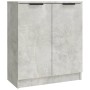 Aparadores 3 piezas madera contrachapada gris cemento de vidaXL, Aparadores - Ref: Foro24-3115847, Precio: 126,78 €, Descuent...