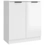 Aparadores 3 uds madera contrachapada blanco brillo de vidaXL, Aparadores - Ref: Foro24-3115848, Precio: 156,94 €, Descuento: %