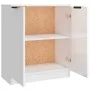 Aparadores 3 uds madera contrachapada blanco brillo de vidaXL, Aparadores - Ref: Foro24-3115848, Precio: 156,94 €, Descuento: %