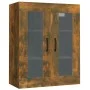 Armario colgante de pared roble ahumado 69,5x34x90 cm de vidaXL, Aparadores - Ref: Foro24-817390, Precio: 62,19 €, Descuento: %