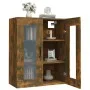 Armario colgante de pared roble ahumado 69,5x34x90 cm de vidaXL, Aparadores - Ref: Foro24-817390, Precio: 62,19 €, Descuento: %