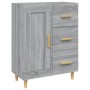 Aparador de madera contrachapada gris Sonoma 69,5x34x90 cm de vidaXL, Aparadores - Ref: Foro24-817370, Precio: 81,19 €, Descu...
