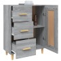 Aparador de madera contrachapada gris Sonoma 69,5x34x90 cm de vidaXL, Aparadores - Ref: Foro24-817370, Precio: 81,19 €, Descu...