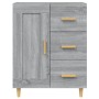 Aparador de madera contrachapada gris Sonoma 69,5x34x90 cm de vidaXL, Aparadores - Ref: Foro24-817370, Precio: 81,19 €, Descu...