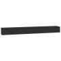 Armarios de pared 2 uds madera contrachapada negro 102x30x20 cm de vidaXL, Estantes y estanterías - Ref: Foro24-3115901, Prec...