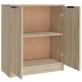 Aparadores 3 piezas madera contrachapada color roble sonoma de vidaXL, Aparadores - Ref: Foro24-3115838, Precio: 172,15 €, De...