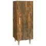 Aparador madera contrachapada roble ahumado 34,5x34x90 cm de vidaXL, Aparadores - Ref: Foro24-817402, Precio: 51,01 €, Descue...