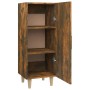 Aparador madera contrachapada roble ahumado 34,5x34x90 cm de vidaXL, Aparadores - Ref: Foro24-817402, Precio: 51,67 €, Descue...